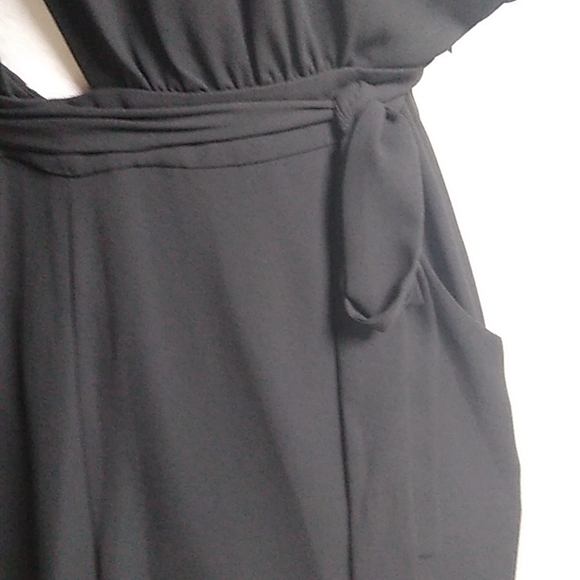 BCBG Black Lightweight romper - Picture 3 of 8